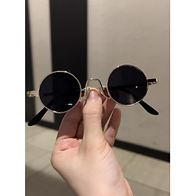 Kính râm Mắt tròn siêu nhỏ, siêu mini