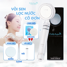 Mua Vòi Sen Lọc Nước Daily Aqua - Loại Bỏ Vi Khuẩn  Tạp Chất  Cặn Bẩn & Tăng Áp Lực Nước