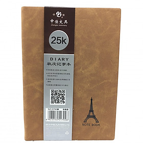 Sổ Da Cao Cấp Hình Tháp Paris A5 (0792n)