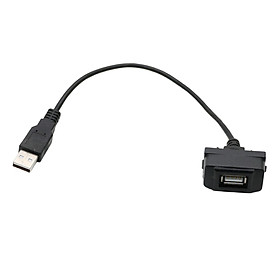 Car USB Interface Adapter Cable USB Data Cable Plug and Play for