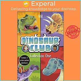 Sách - Dinosaur Club Collection One - Contains 4 Action-Packed Adventures by Rex Stone (UK edition, paperback)