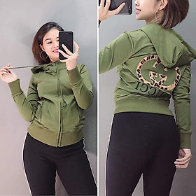 ÁO KHOÁC DÂY KÉO CHỐNG NẮNG NỮ SIÊU XINH