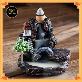 Mua Thác khói trầm hương tặng 5 nụ trầm khói ngược cao cấp xông trầm  thác khói non bộ tiểu cảnh trang trí