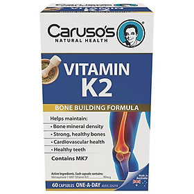 Carusos Natural Health Vitamin K2 60 Capsules