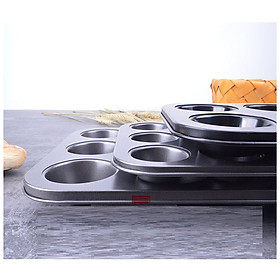 Mua Khuôn nướng bánh 6 ngăn chống dính 26.5x18.5x3.2cm  chọn màu theo ý