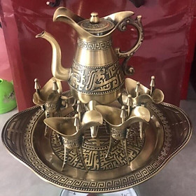 Mua Bộ ấm trà bằng đồng