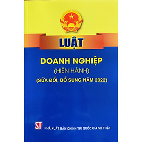 Hình ảnh sách Luật Doanh Nghiệp (Hiện Hành) (Sửa Đổi, Bổ Sung Năm 2022)