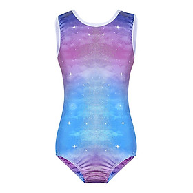 Kids Girls Sleeveless Leotard Bodysuit Dancewear Costume Jumpsuit