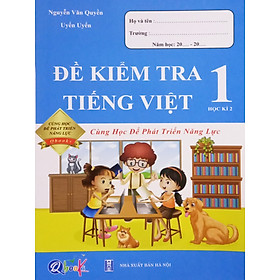 [Download Sách] QB - Đề kiểm tra tiếng việt - lớp 1/2 cùng học để phát triển năng lực