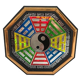 Bát Quái Kiếng Chạm 1 Tấc 1 PT0020