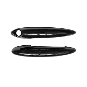 2x Door  Premium Replaces Spare Parts Gloss Black Protector High Performance Car Accessories Durable for R55 R56 R60