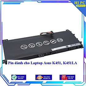 Pin dành cho Laptop Asus K451 K451LA - Hàng Nhập Khẩu 