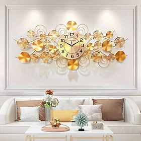 Mua Đồng Hồ Treo Tường Lá Sen Phú Quý-Đồng hồ tranh trang trí nhà cửa quà tặng đẹp ý nghĩa sang trọng bảo hành 24 tháng