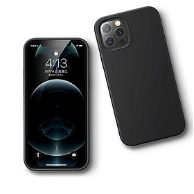 Ugreen 20457 dành cho Iphone 12 Pro Max 6.7inch Màu Đen Ốp Lưng điện thoại Silicone LP417 20020457 - Hàng chính hãng