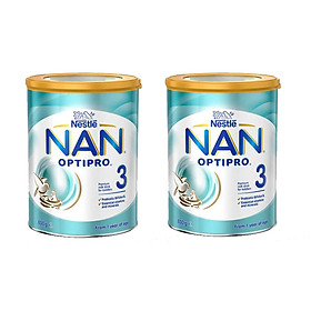 2 LON SỮA NAN OPTIPRO SỐ 3 (800G) - TỪ 1 TUỔI TRỞ LÊN