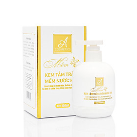 Kem tắm trắng mềm nước hoa A Cosmetics 150ml làm trắng da toàn thân hiệu quả sau 7 ngày sử dụng