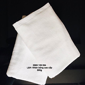 Combo 40 khăn tắm trắng khách sạn 70x140, 320g