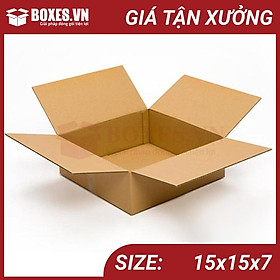 Mua 15x15x7 Combo 50 hộp Carton đóng gói hàng giá tại xưởng