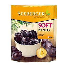 SEEBERGER - Chà là đen tách hạt sấy khô tự nhiên (200g/ gói)