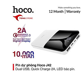Mua Pin Sạc Dự Phòng Hoco J42 - 10.000 mAh - Hàng Chính Hãng