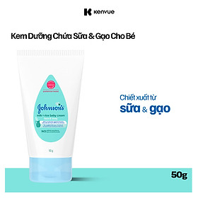 Kem Dưỡng Da Chứa Sữa Và Gạo Johnson’s Baby 20309343 (50g)