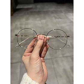 Kính Mắt tròn thời trang ulzzang Hàn Quốc