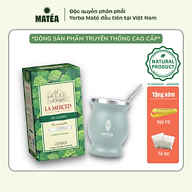 Mua  COMBO Trà + Cốc Gourd  Trà Yerba Mate Taragui La Merced De Campo - Vị Ủ Truyền Thống 3 Năm + Cốc MATE Truyền Thống Chuyên Dụng