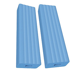 Foam Rubber Barbell Cushion Pads Holder Lightweight for Fitness Exercise ,Easy to Clean and Store