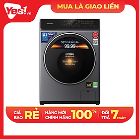 Máy giặt sấy Panasonic Inverter 10 kg NA-S106FC1LV – Hàng Chính Hãng – Chỉ Giao Hồ Chí Minh