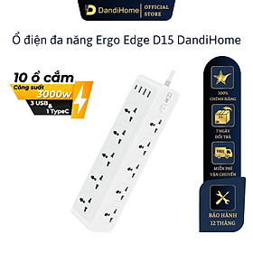 Ổ cắm điện đa năng Ergo Edge DandiHome an toàn chống cháy chống giật, bảo hành 12 tháng