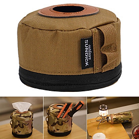 Gas Tank Protective Case Fuel Cylinder Canister Storage Cover for Picnic Travel Hiking Outdoor Camping