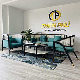 Mua Bộ sofa phòng khách Targa Lounge gỗ tần bì kết hợp mây