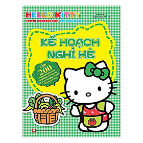 Hello Kitty Kế Hoạch Nghỉ Hè (dán hình) - Bản Quyền