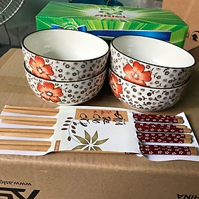 Mua Bộ 4 chén đũa kiểu Nhật
