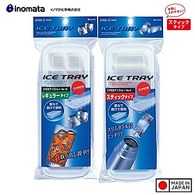 Combo 2 khay làm đá có nắp 12 viên và 8 viên - hàng nội địa Nhật Bản
