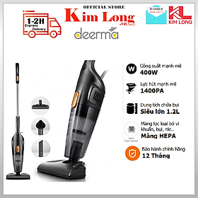 Máy hút bụi cầm tay Deerma DX115C (600W) - Hàng Chính Hãng