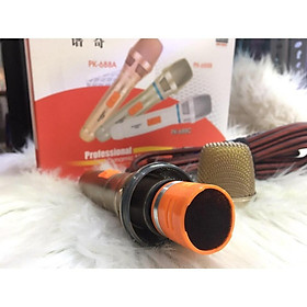 Mua CTY MT  MICRO PK-688 hút giọng  hát nhẹ  giọng mềm  chống rú tốt  dây dài chắc chắn chống xoắn đứt(BH 12T)