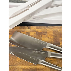 Mua  Hàng chính hãng  Bộ Dao 3 Món OLIVO DAVINCI – Vật Liệu Cao Cấp – Lưỡi Dao Sắc Bén – Thiết Kế Công Thái Học – Chuôi INOX 430 Siêu Bền