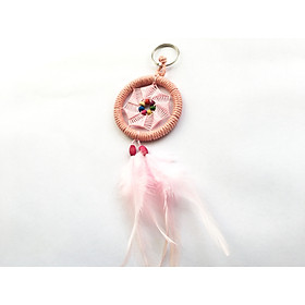 Móc khóa Dreamcatcher - Quà tặng trang trí handmade (phát màu ngẫu nhiên)