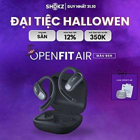 [MỞ BÁN] Tai Nghe Không Nhét Tai Bluetooth True Wireless Earbuds Shokz OpenFit Air T511- Hàng Chính Hãng