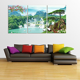 Tranh treo tường 3D-10 bộ 3 tấm