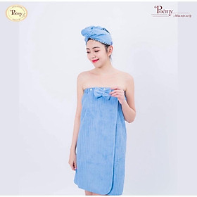 Mua Váy quây spa  phòng tắm cao cấp Poêmy không túi sọc gân KT(70x120)