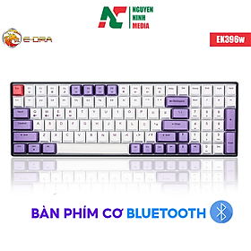 Bàn Phím Cơ Bluetooth E-DRA EK396W - Hàng Chính Hãng