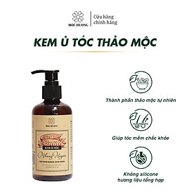 Kem ủ tóc thảo mộc Nhung Huyền - nhãn hàng Mộc Hương
