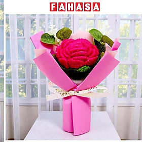 Hoa Len Valentine - MQ00120 - Màu Hồng Đậm