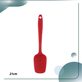 Mua Phới thìa đúc nguyên khối trộn quét bột 21cm bằng silicon tiện dụng làm bánh