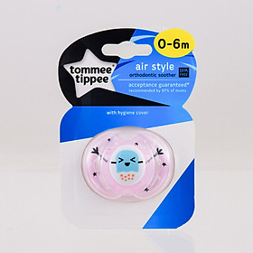 Ty ngậm thoáng khí cho bé Tommee Tippee Air - 0-6 tháng, vỉ 1 cái