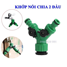 Mua Đầu nối nhanh chữ Y  chia 2 có van khóa