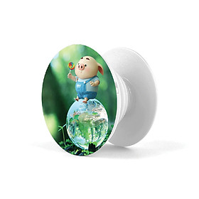 Mua Popsocket - Giá đỡ điện thoại đa năng Heo ăn kẹo mút - Hàng Chính Hãng
