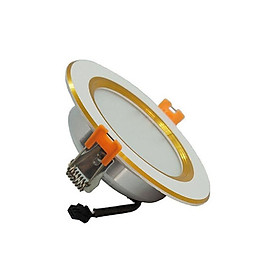 Mua Đèn âm trần viền vàng đế mũ 3 màu 7W